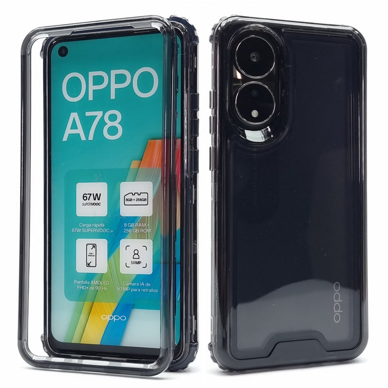 Funda Oppo A78 4G Caramelo 3 en 1