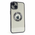 Funda iPhone 14 Plus Electro Clear Show Logo