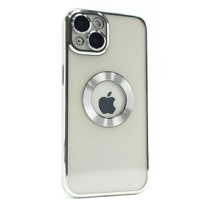 Funda iPhone 13 Electro Clear Show Logo