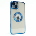 Funda iPhone 14 Plus Electro Clear Show Logo