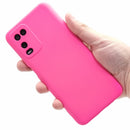 Funda Oppo A54 Silicon con Microfibra