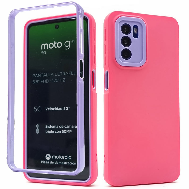 Funda Motorola Moto G51 Armor 360 Full Color 2022