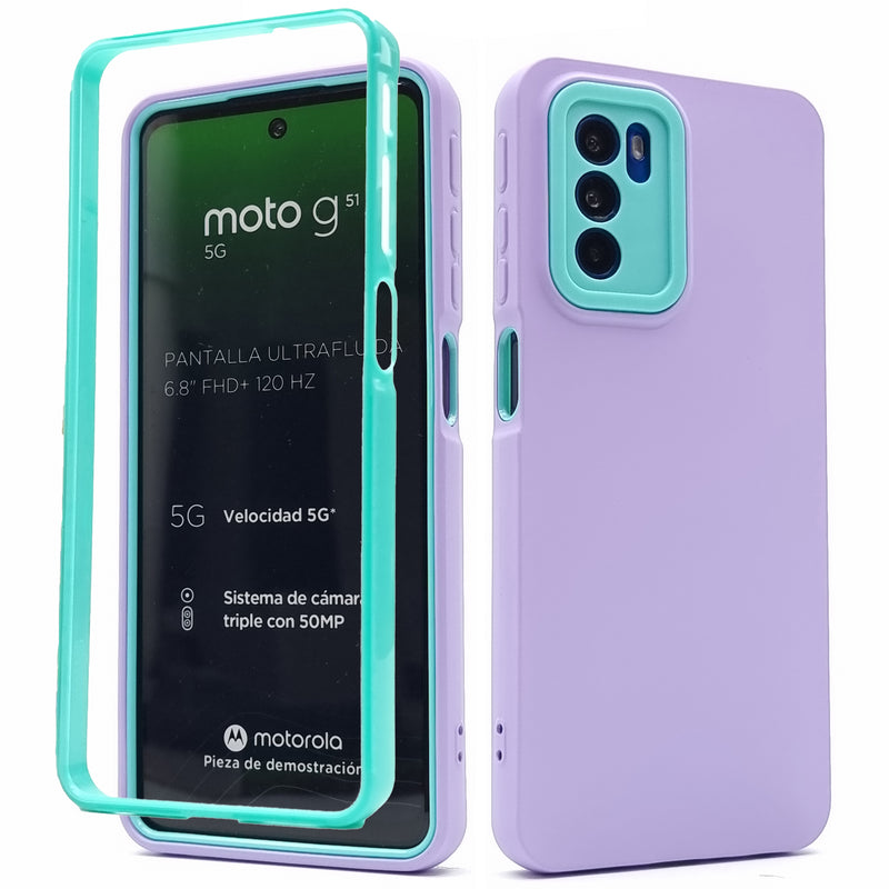 Funda Motorola Moto G51 Armor 360 Full Color 2022