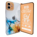 Funda iPhone 12 Marble